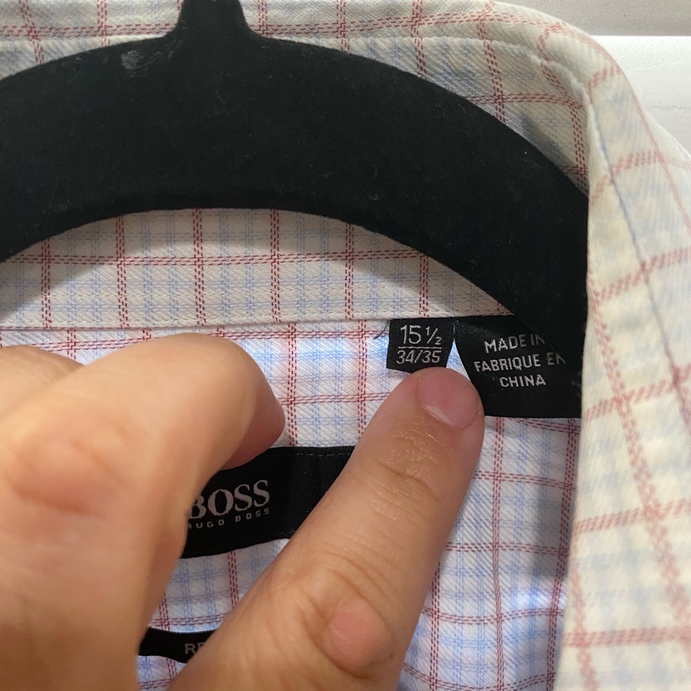 Hugo Boss Button Up - Size 15.5 - Picture 3 of 4